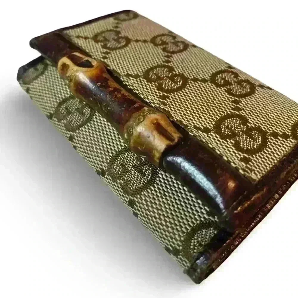 Gucci Bamboo Mini Key Holder - Picture 2 of 6
